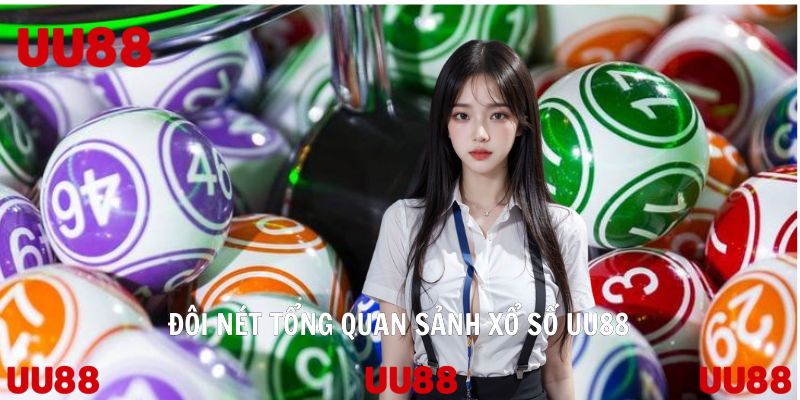 Giao diện xổ số UU88 hiện đại giúp người chơi dễ dàng thao tác
